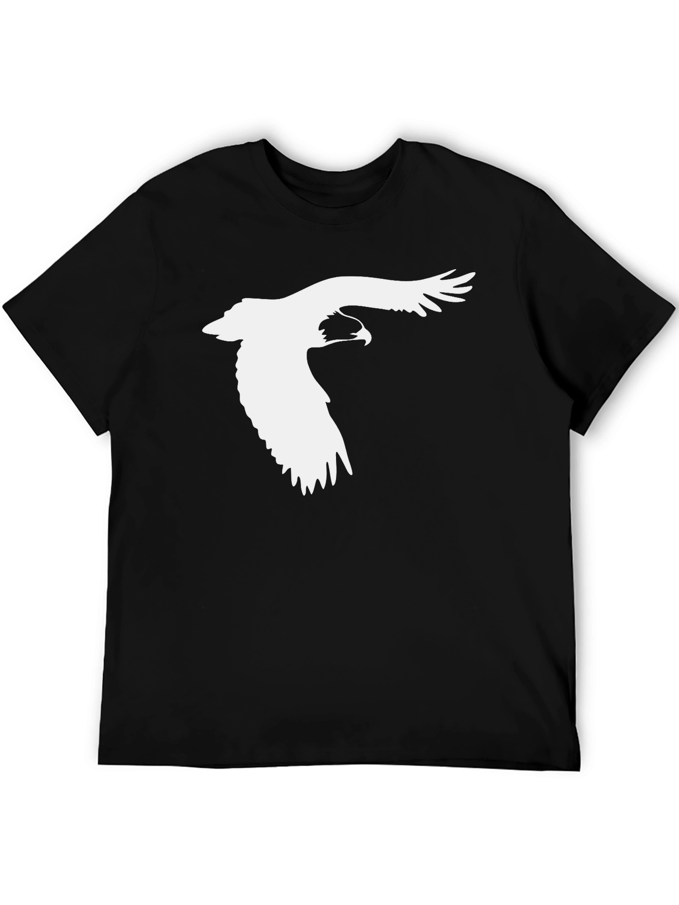 Eagle Graphic Black Tee - Mens Short Sleeve