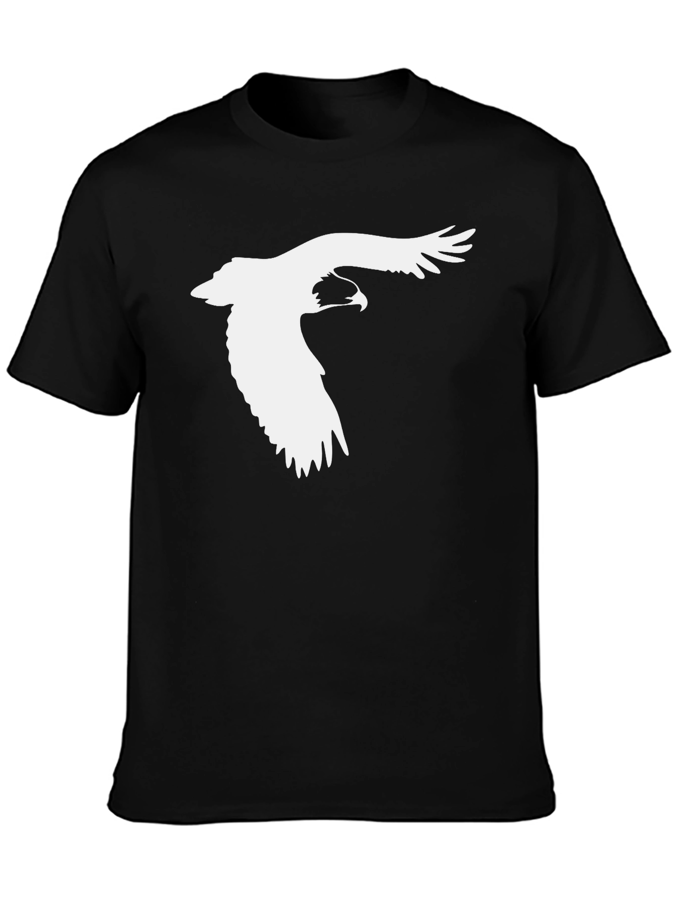 Eagle Graphic Black Tee - Mens Short Sleeve