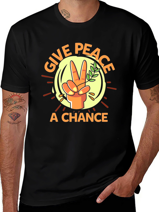 Give Peace a Chance Graphic T-Shirt