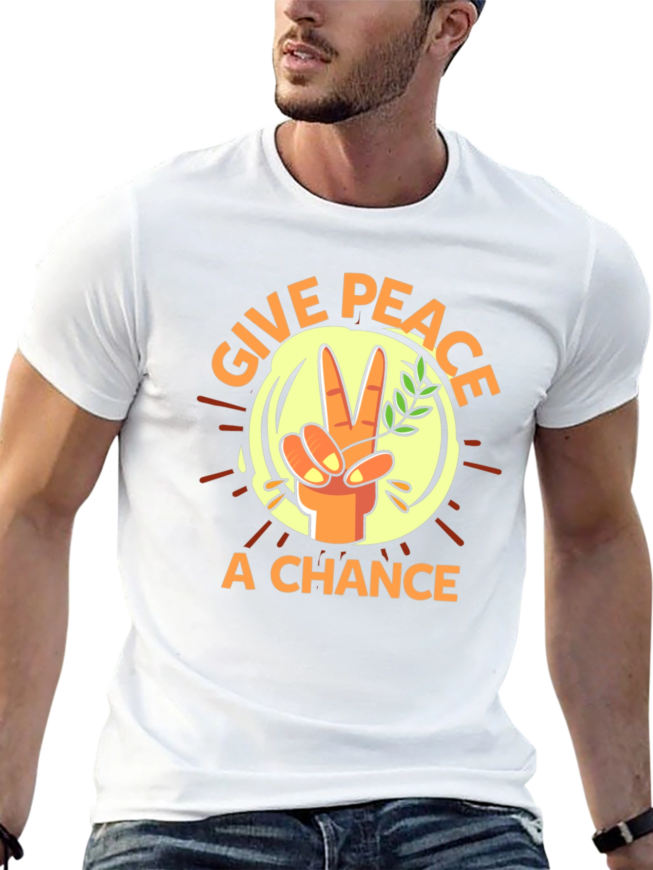 Give Peace a Chance Graphic T-Shirt