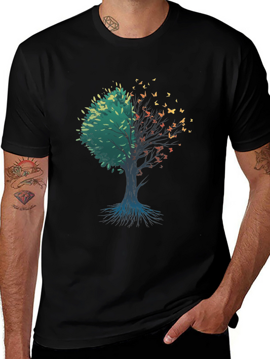Natures Seasons Tree Graphic Tee