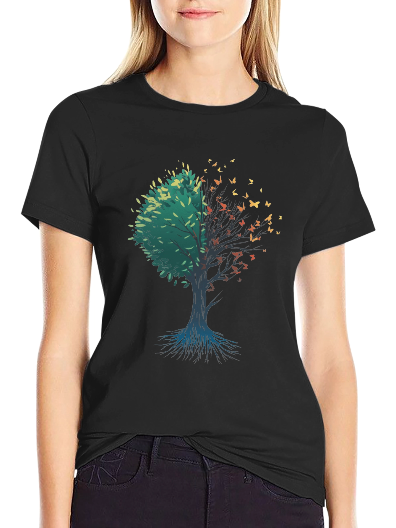 Natures Seasons Tree Graphic Tee