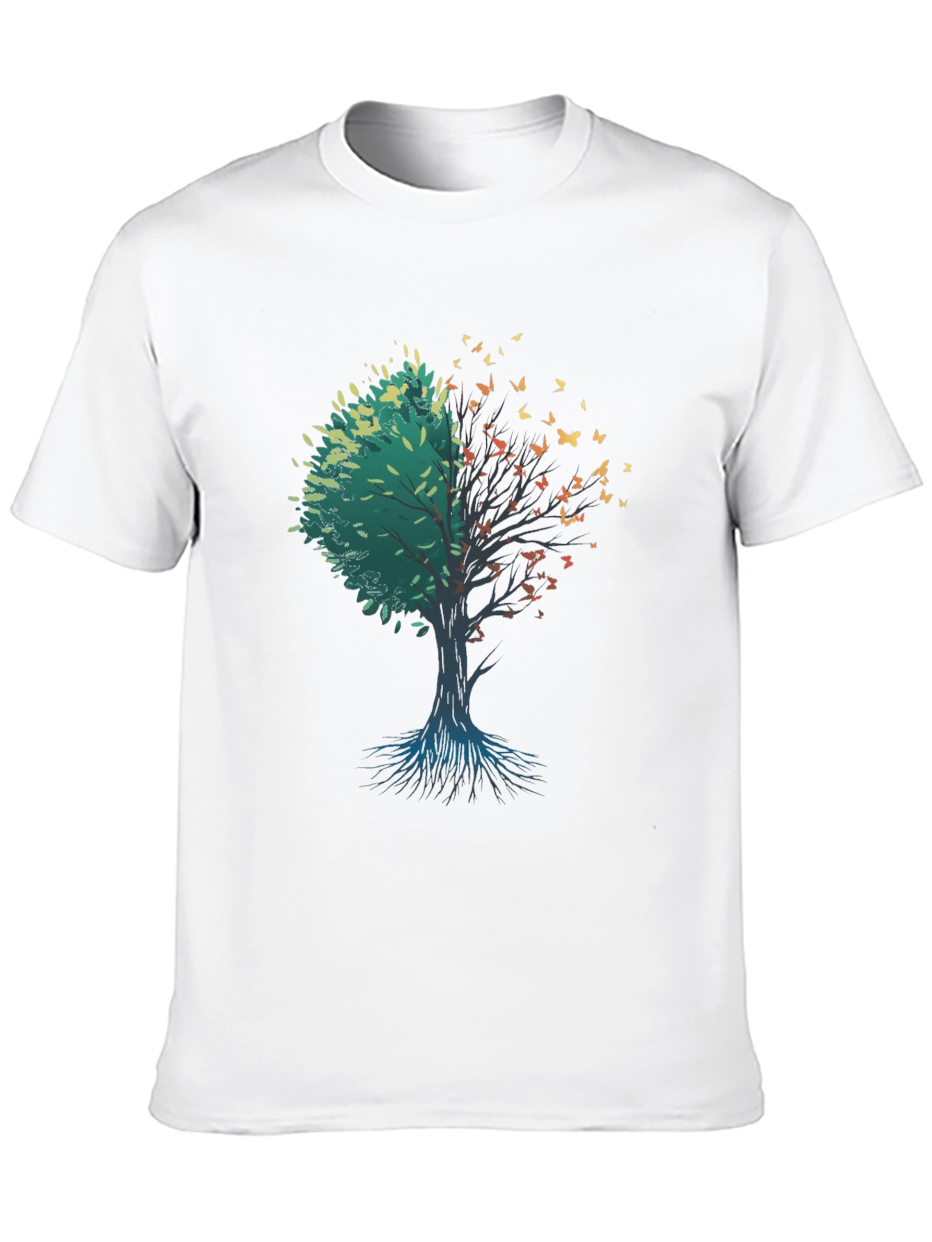 Natures Seasons Tree Graphic Tee