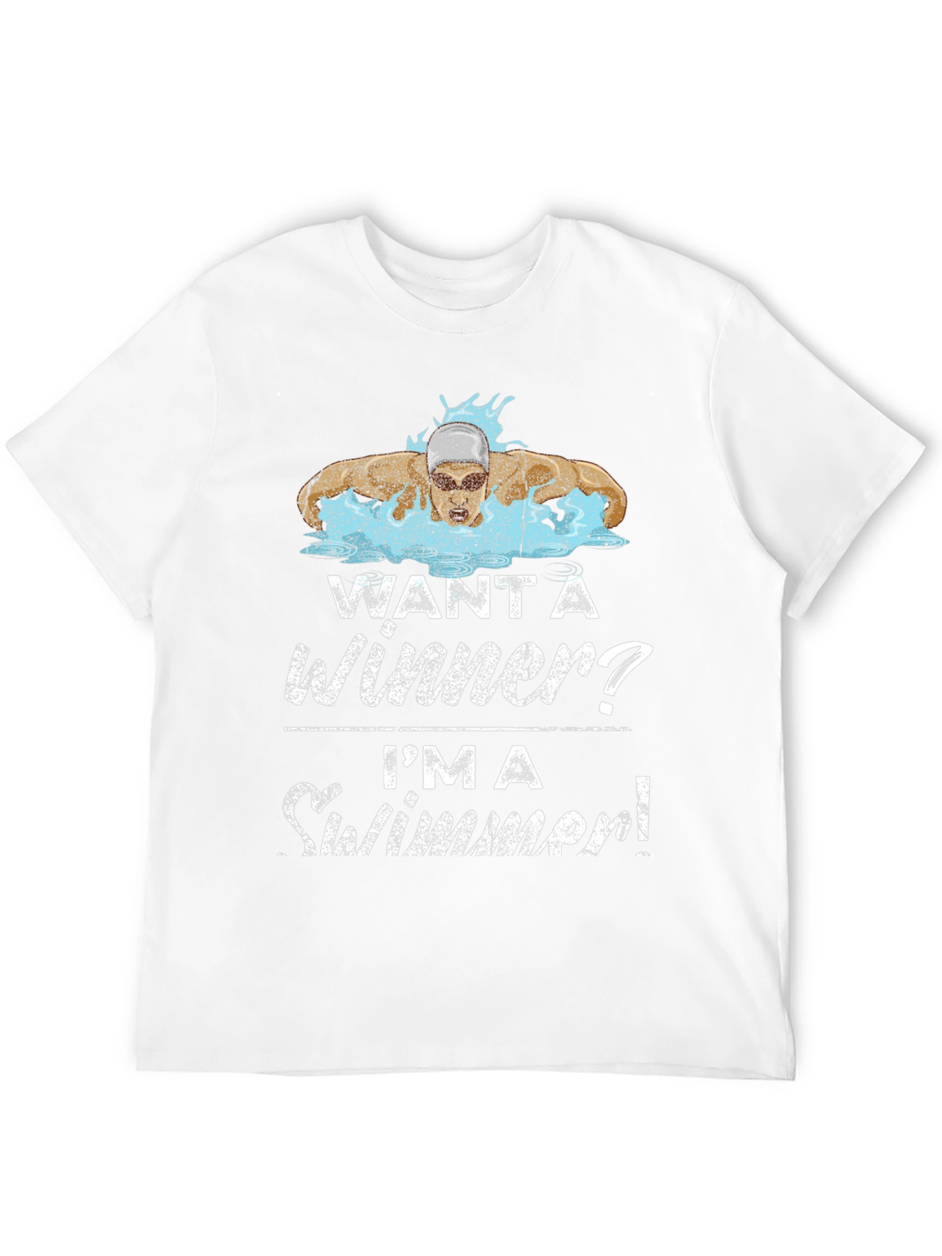 Want a Winner? Swimmer Graphic Tee