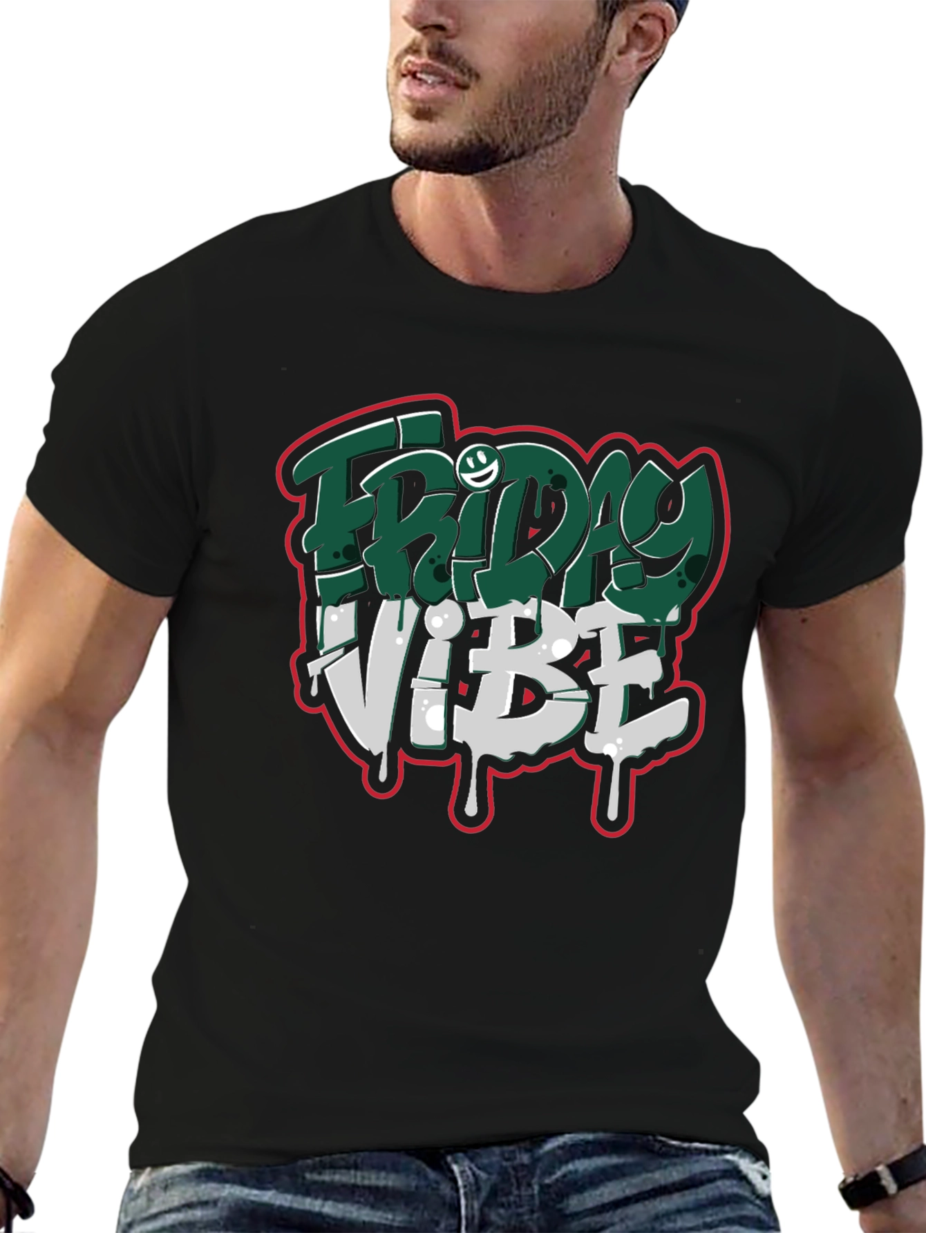 Friday Vibe Graphic T-Shirt - Urban Style Tee