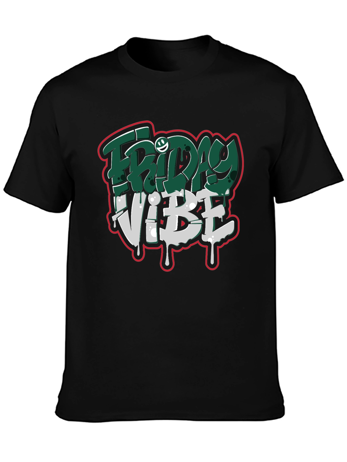 Friday Vibe Graphic T-Shirt - Urban Style Tee