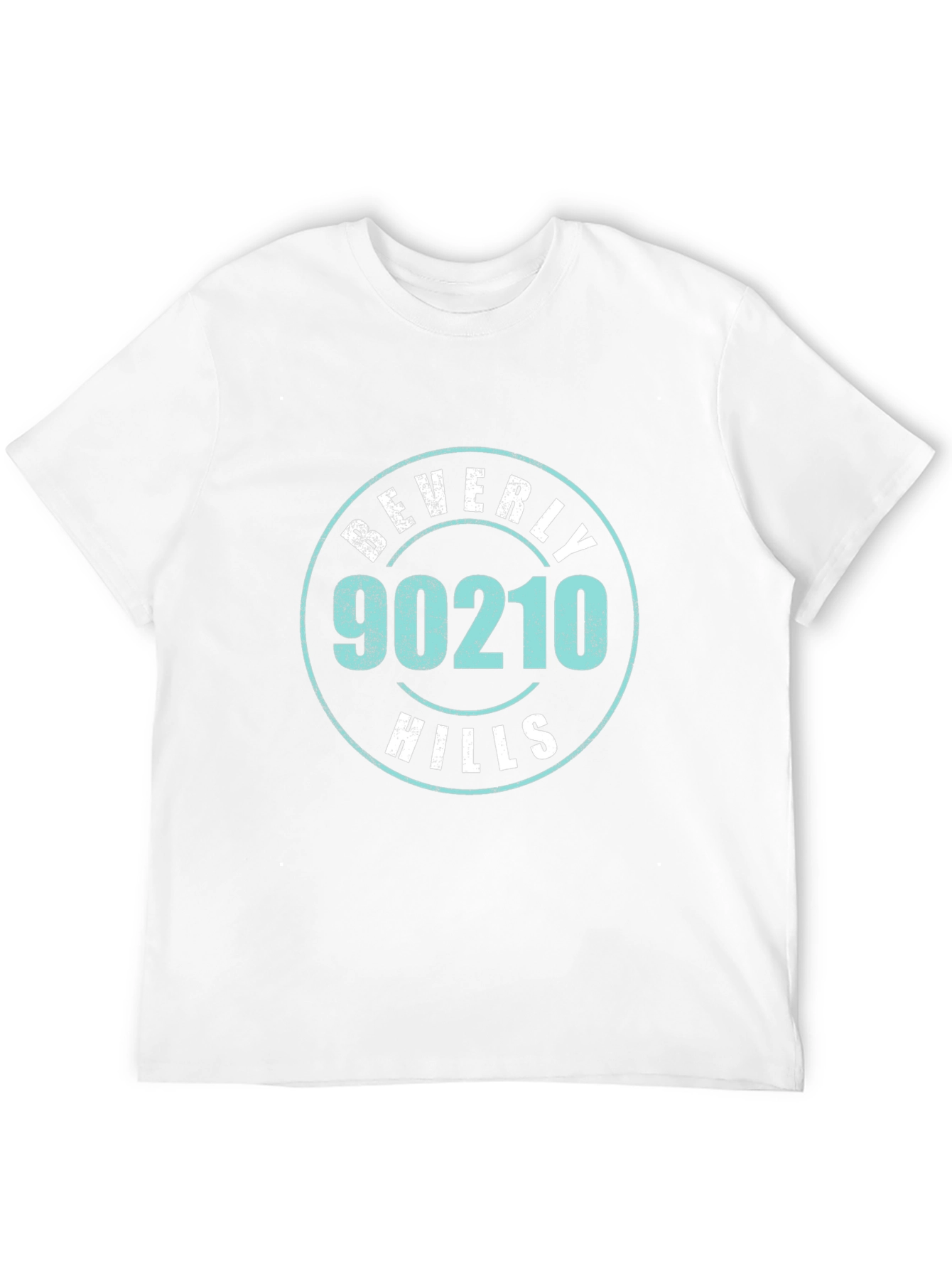 Beverly Hills 90210 Graphic T-Shirt - Classic Black Tee