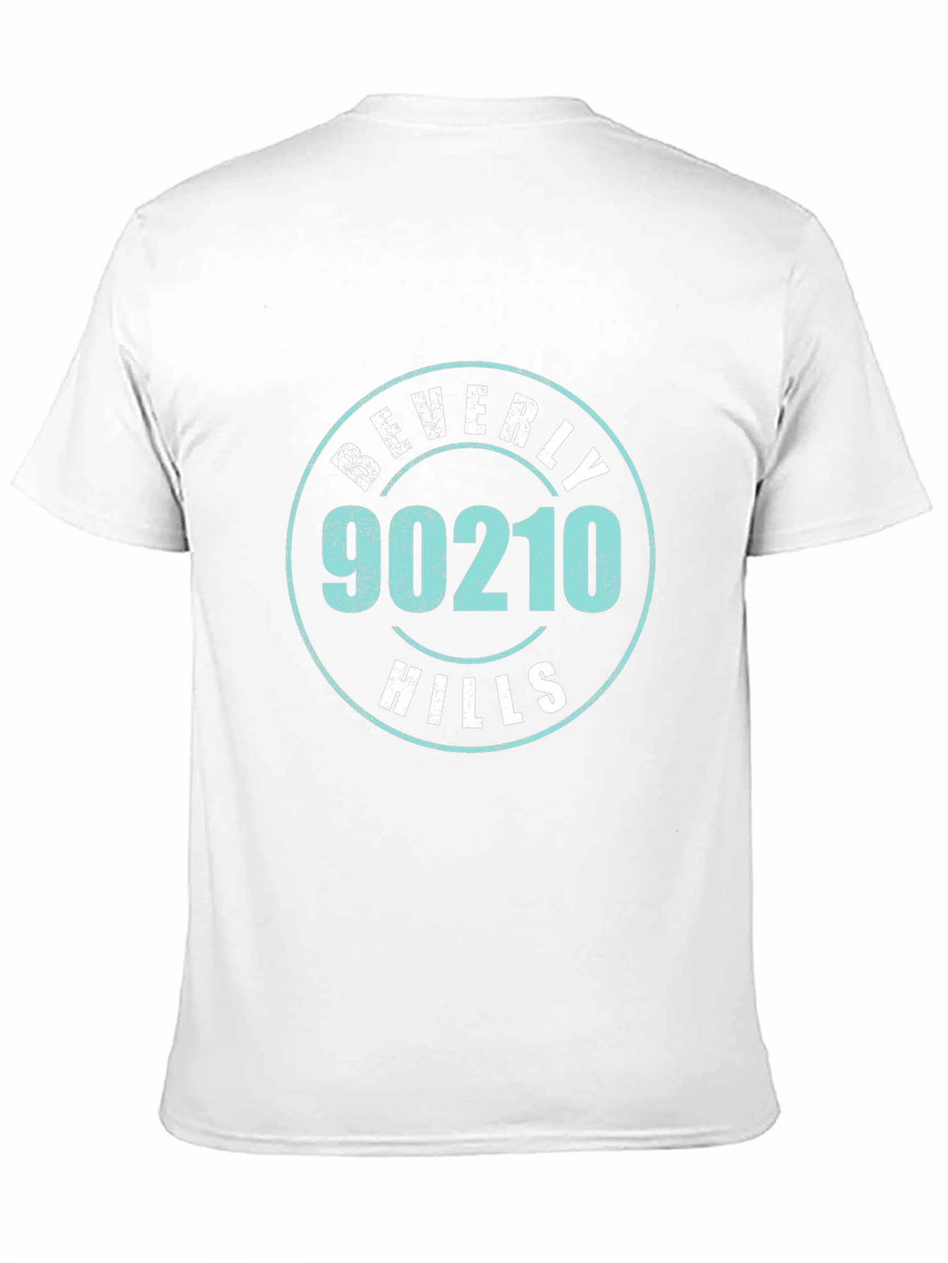 Beverly Hills 90210 Graphic T-Shirt - Classic Black Tee