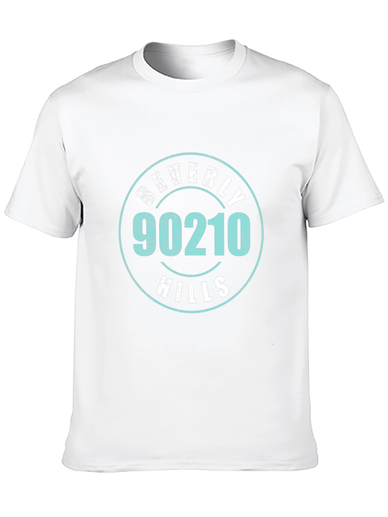 Beverly Hills 90210 Graphic T-Shirt - Classic Black Tee