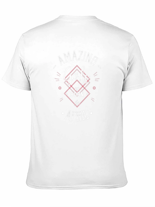 Amazing Girls are Born in April T-Shirt
