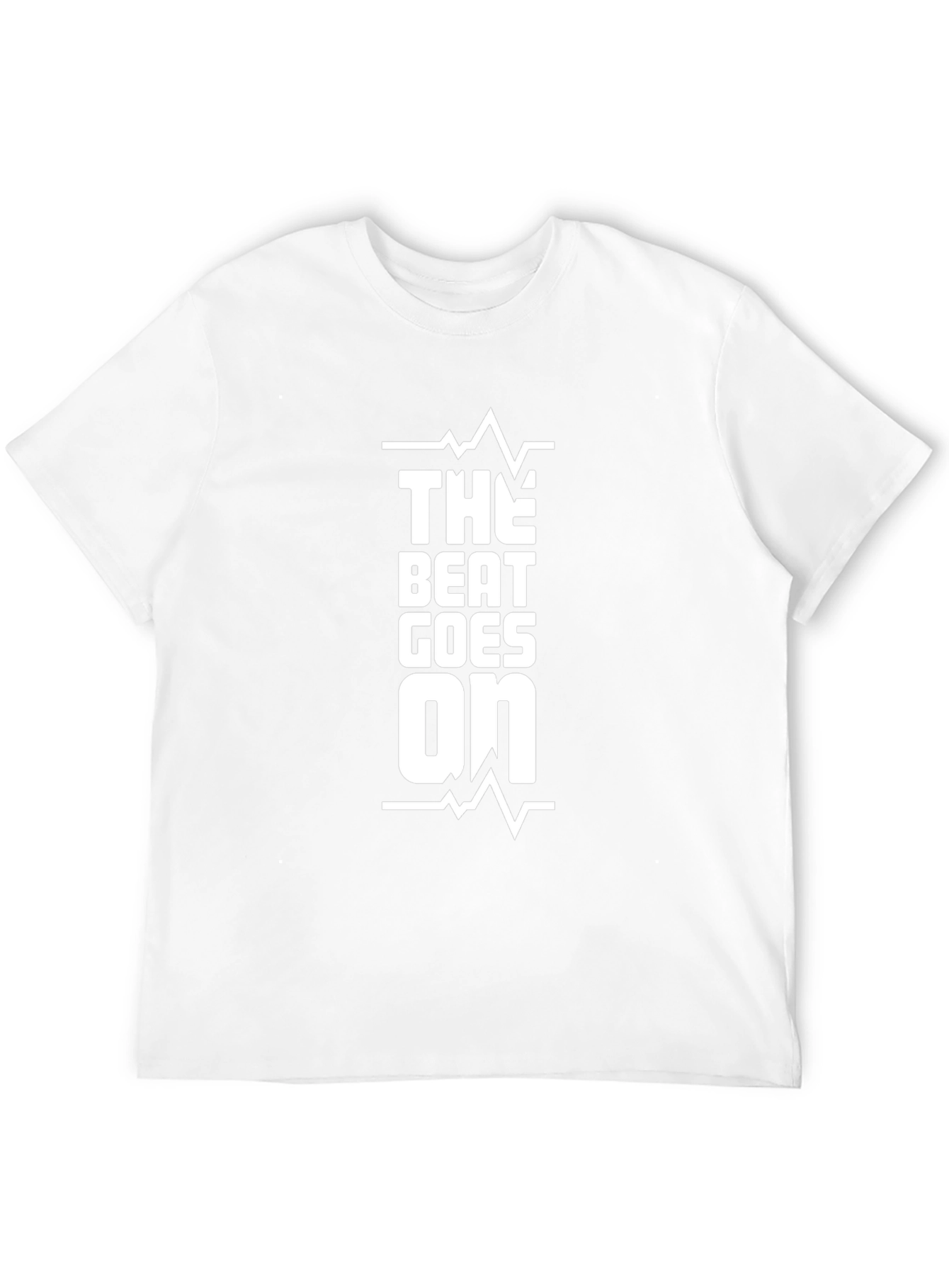 The Beat Goes On Black T-Shirt