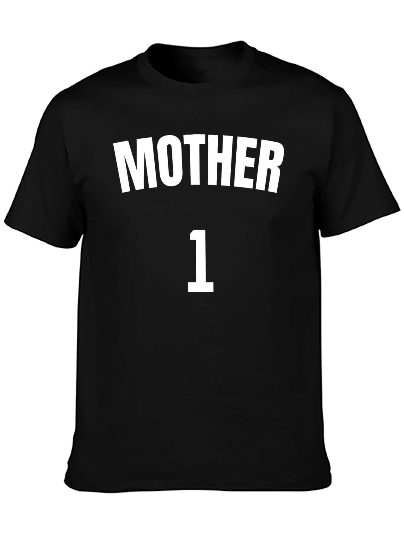 Mother Number One T-Shirt - Black