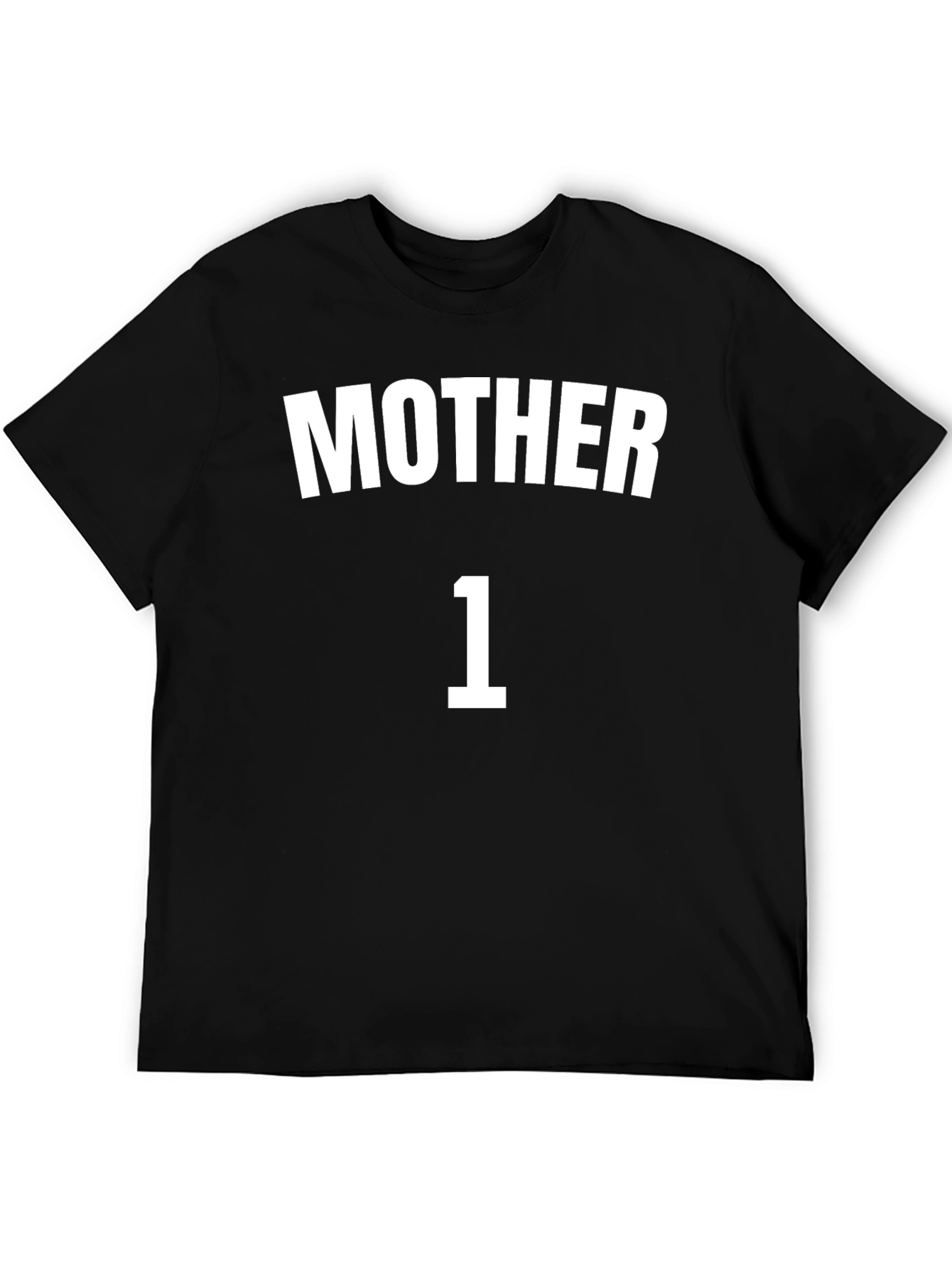 Mother Number One T-Shirt - Black