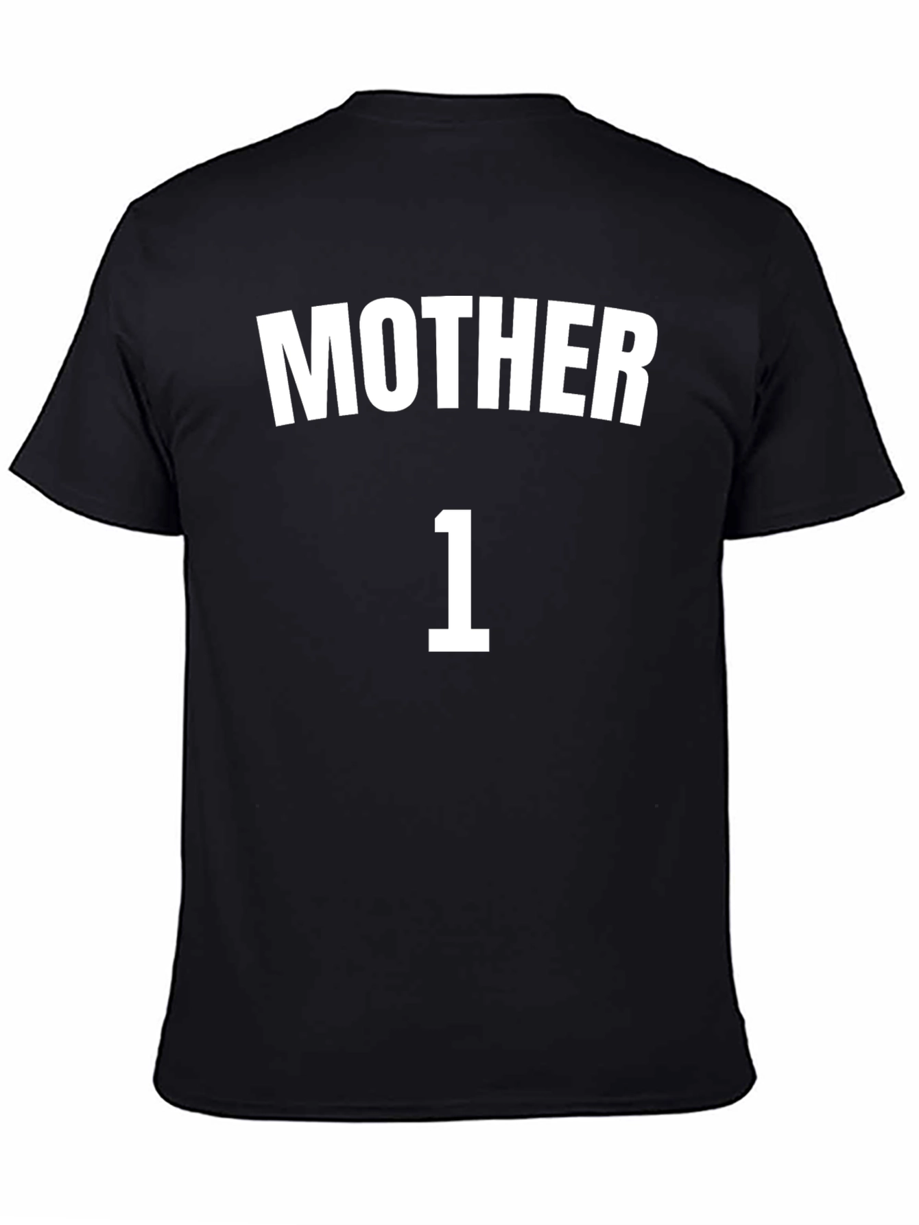 Mother Number One T-Shirt - Black