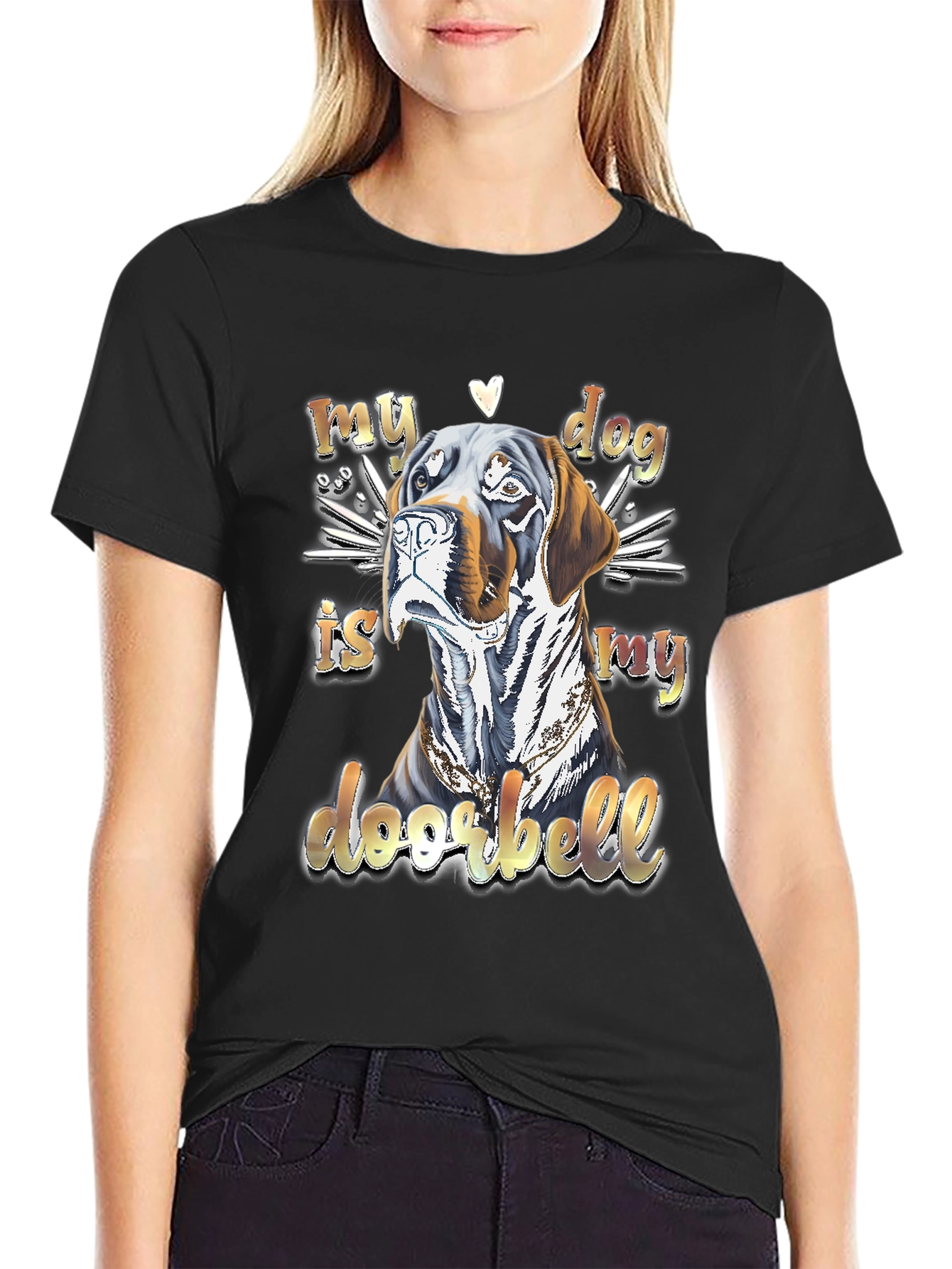 Dog Doorbells T-Shirt Pet Lover Gift