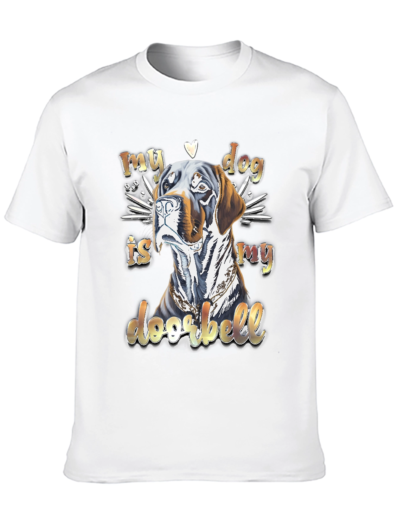 Dog Doorbells T-Shirt Pet Lover Gift