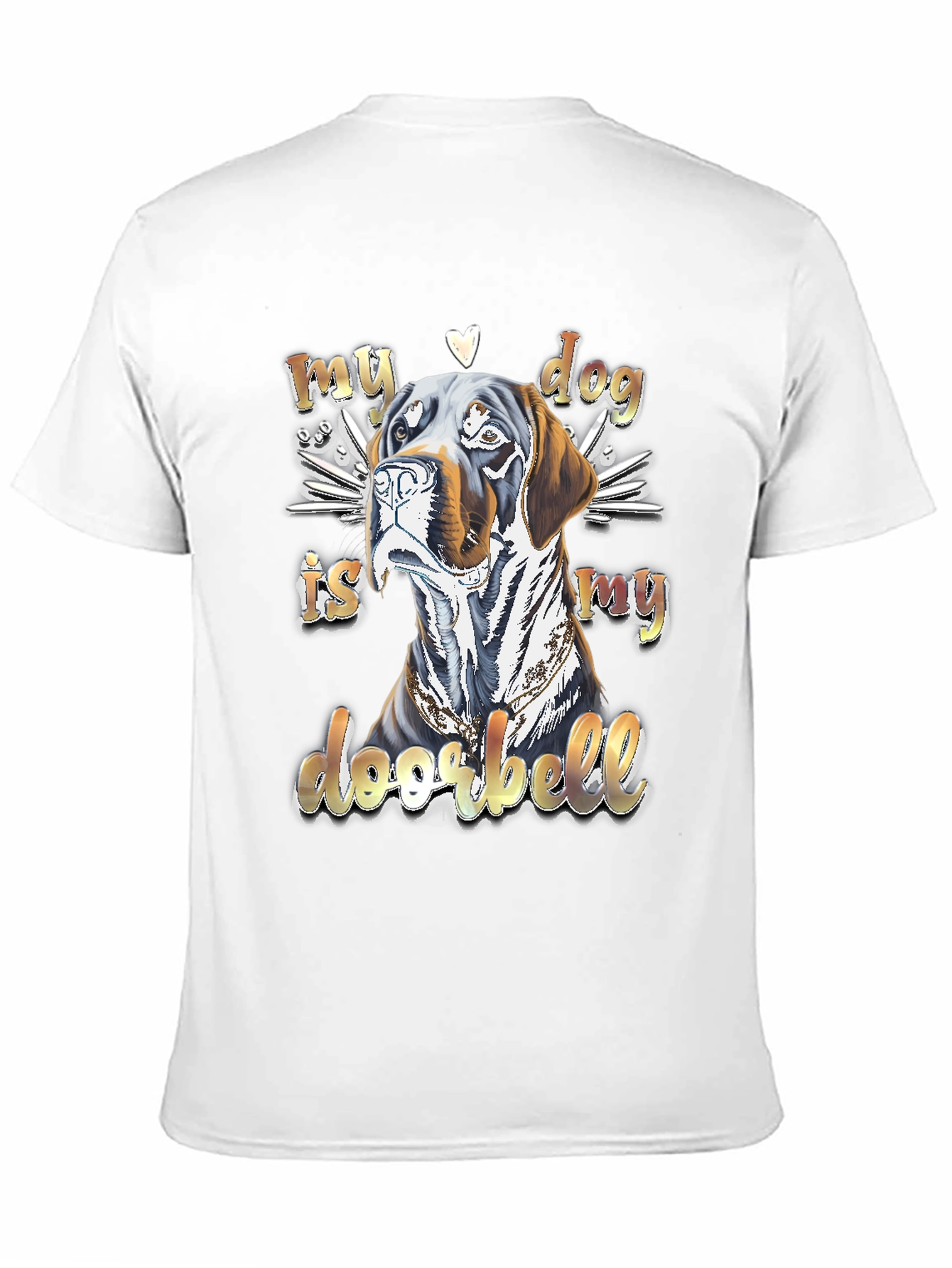 Dog Doorbells T-Shirt Pet Lover Gift