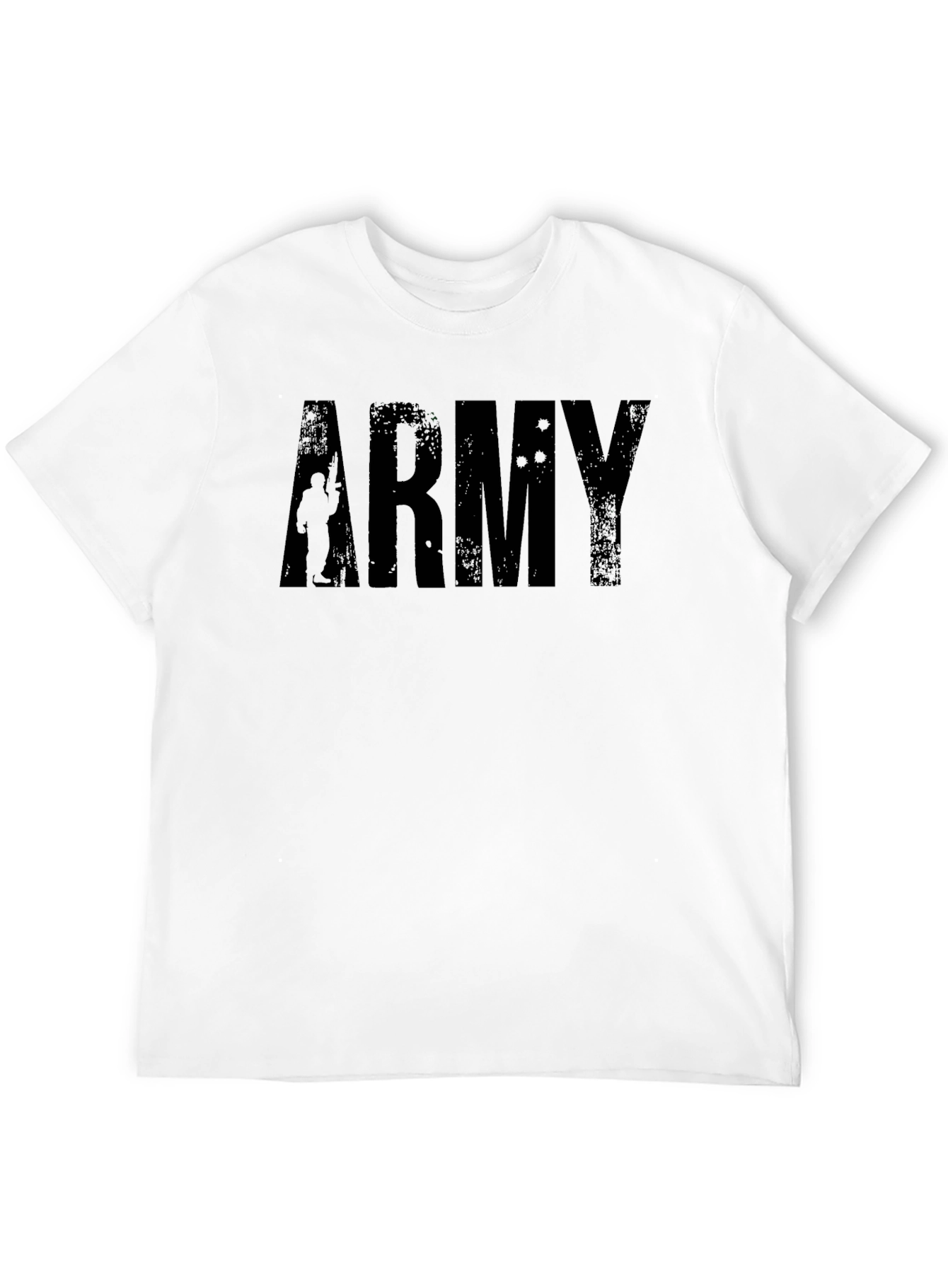 Army Graphic Print T-Shirt