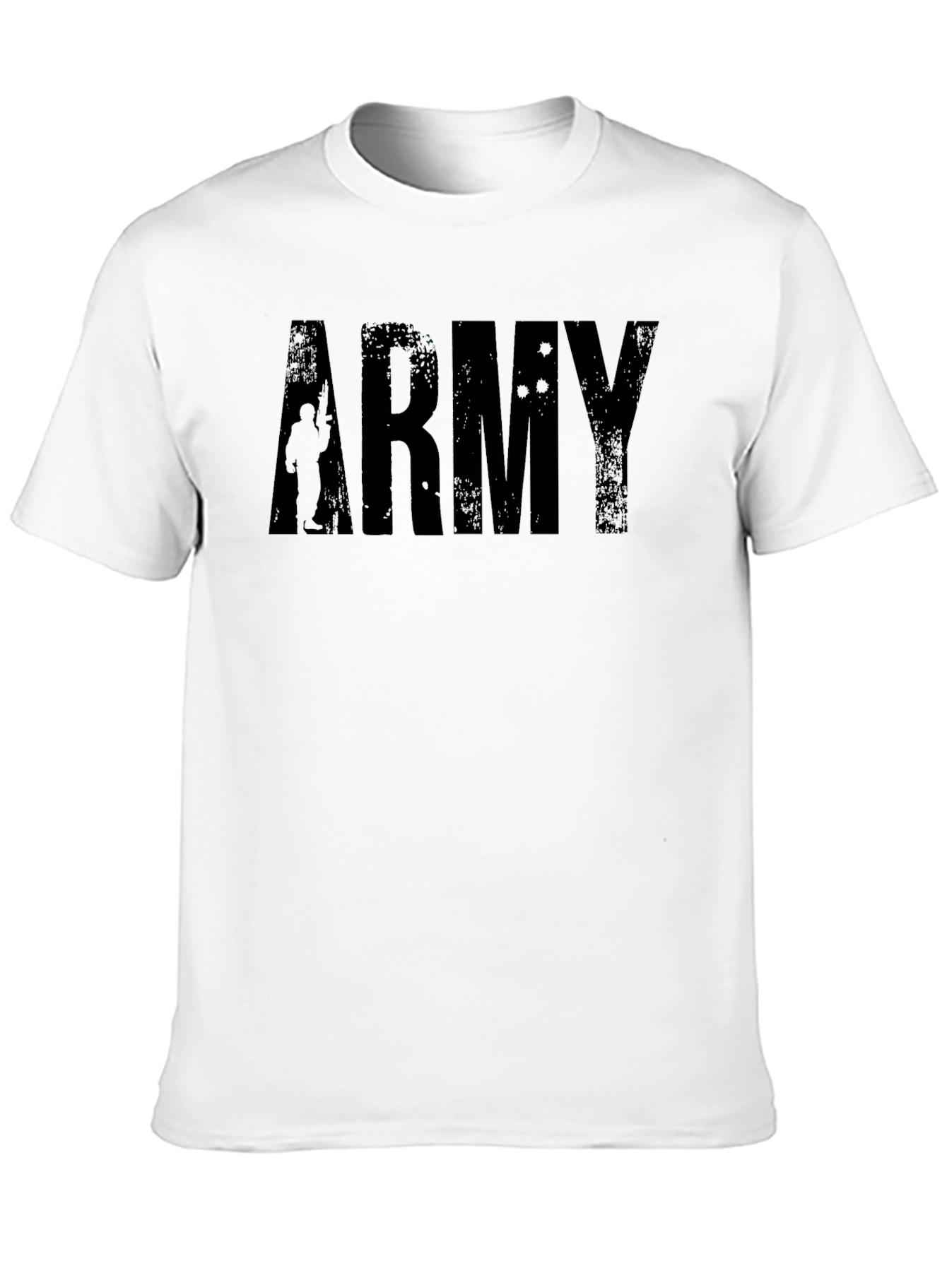 Army Graphic Print T-Shirt