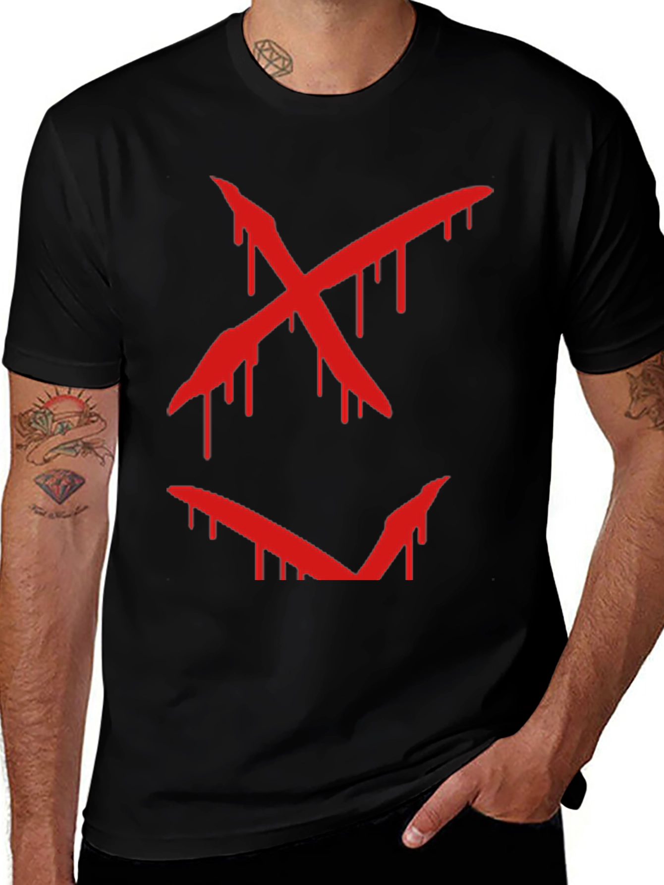 Bloody Smile Graphic T-Shirt