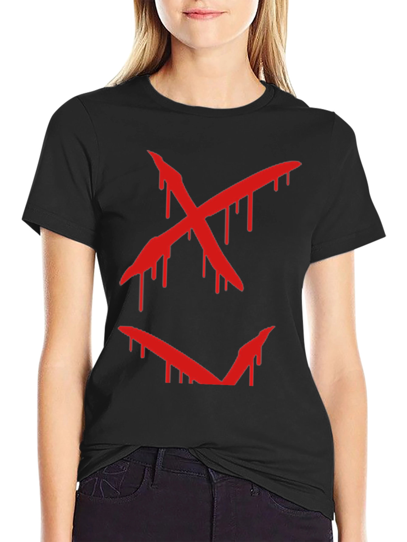 Bloody Smile Graphic T-Shirt