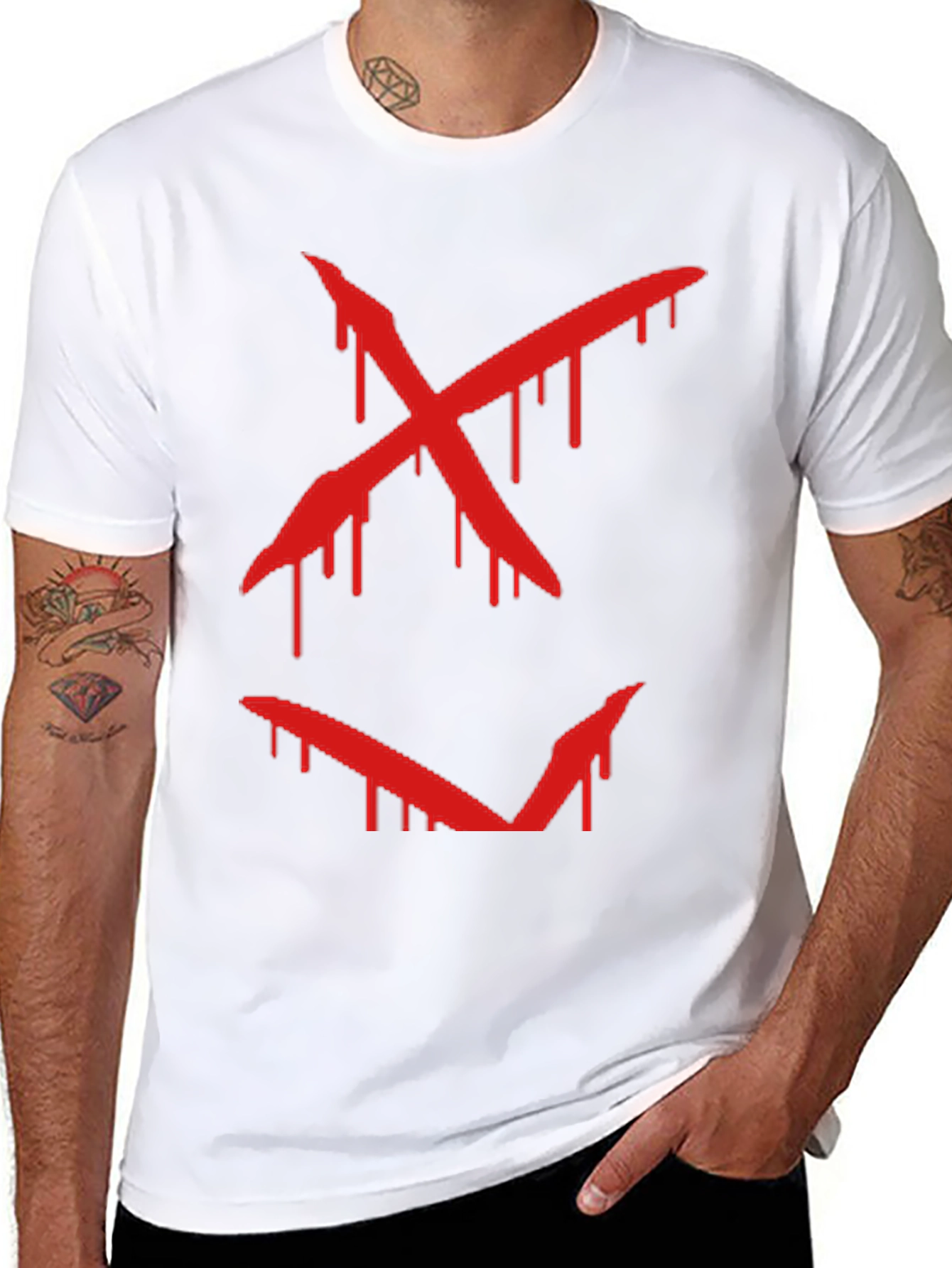 Bloody Smile Graphic T-Shirt