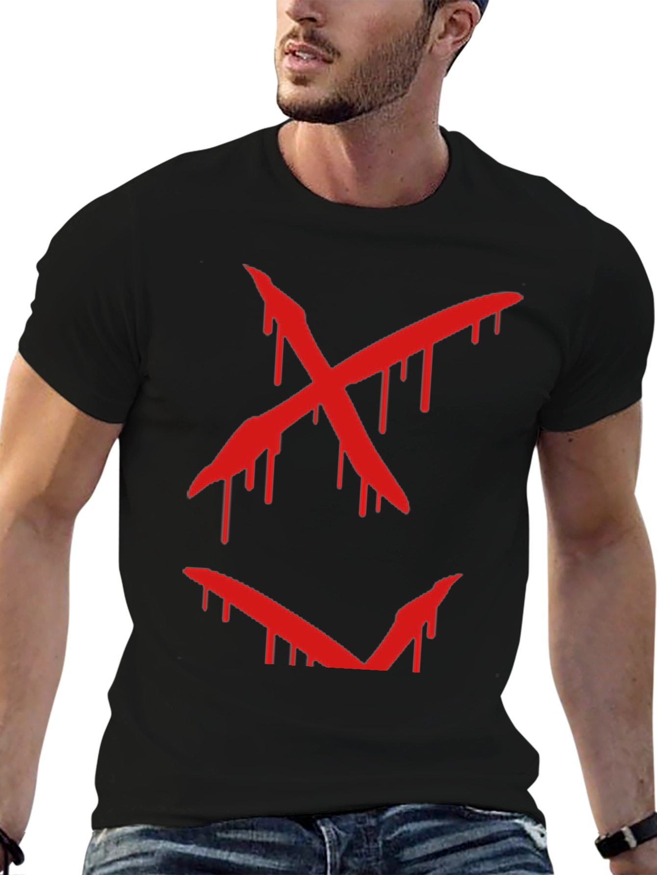 Bloody Smile Graphic T-Shirt