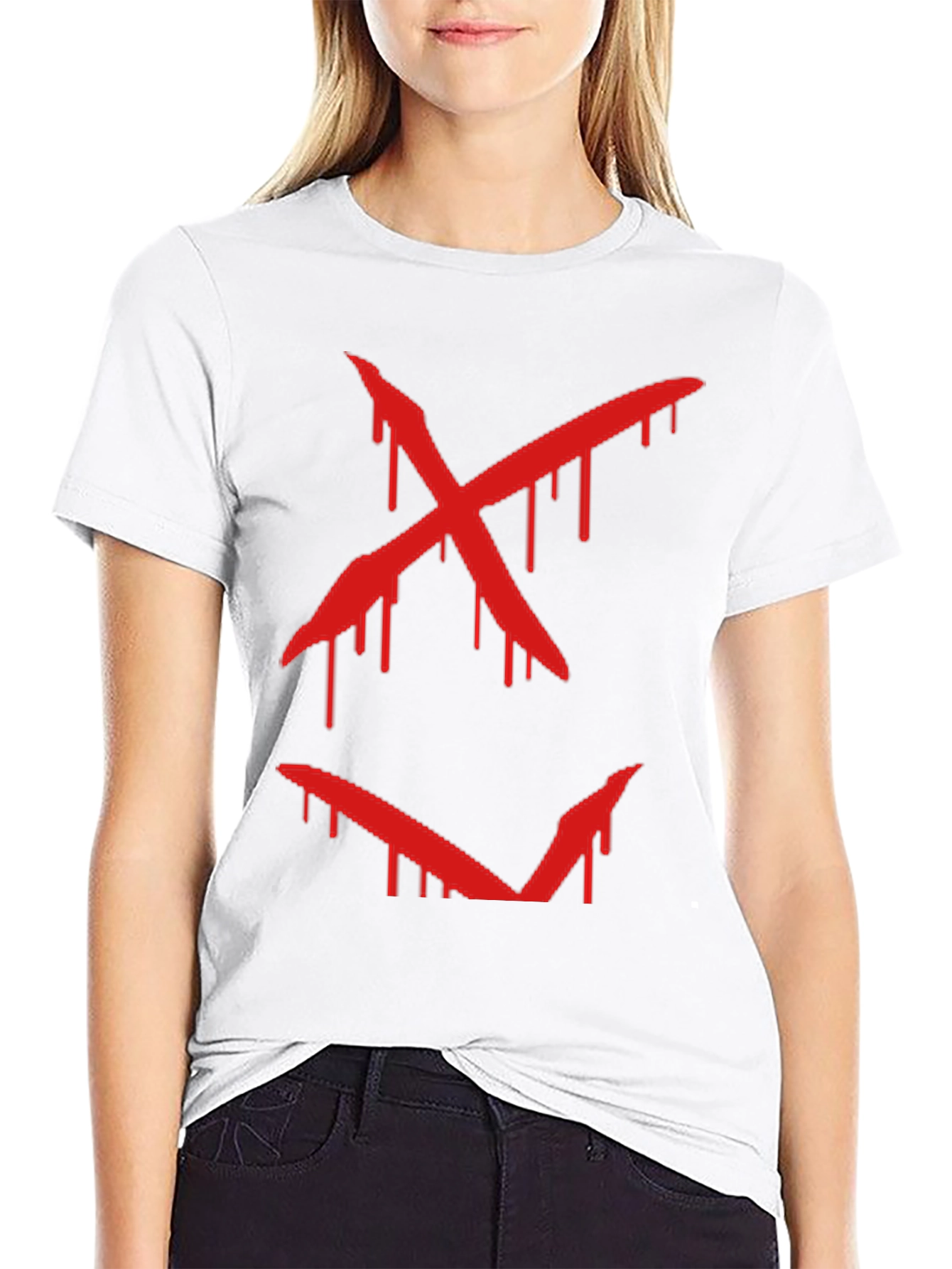 Bloody Smile Graphic T-Shirt