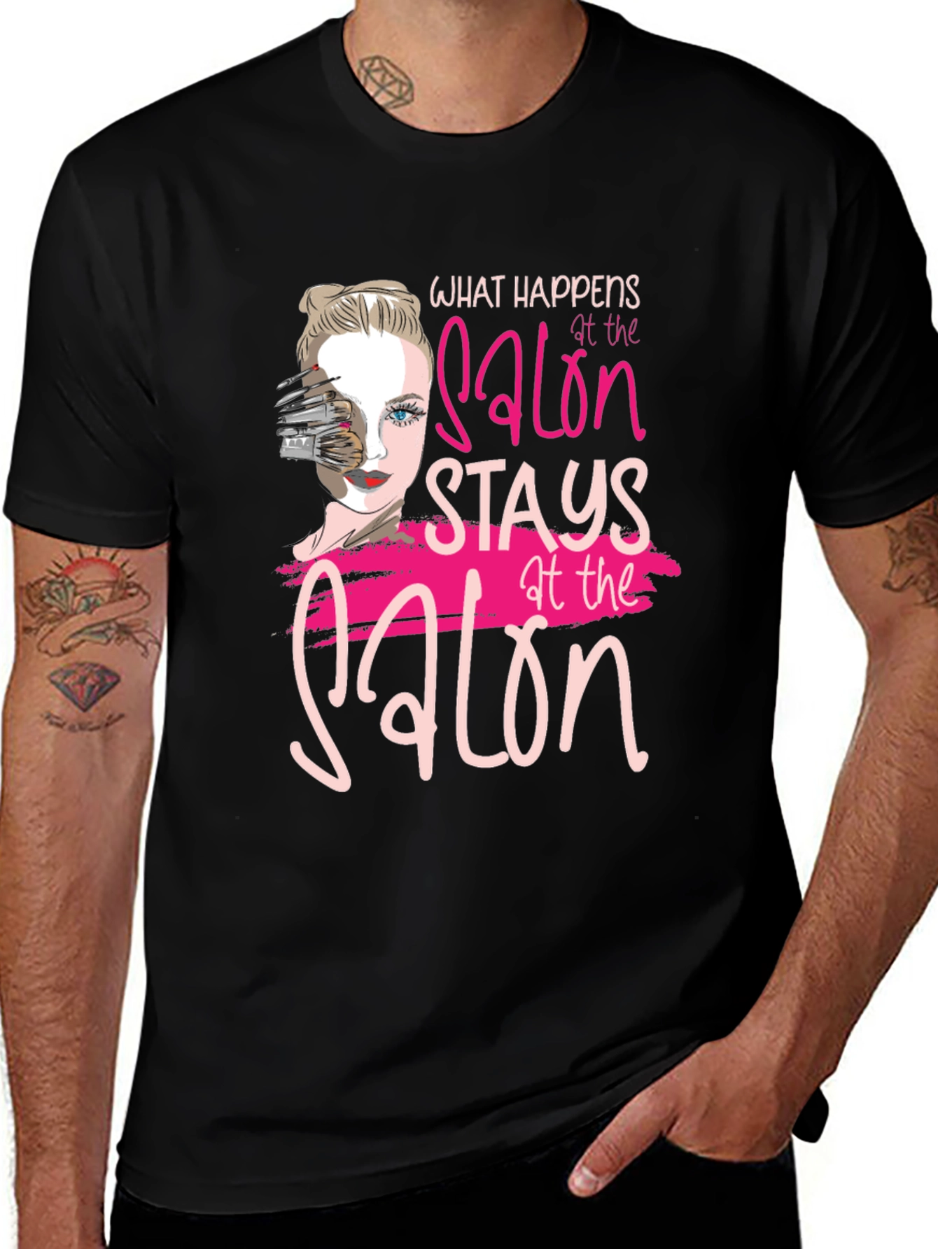 Salon Secrets T-Shirt: What Happens Stays at the Salon