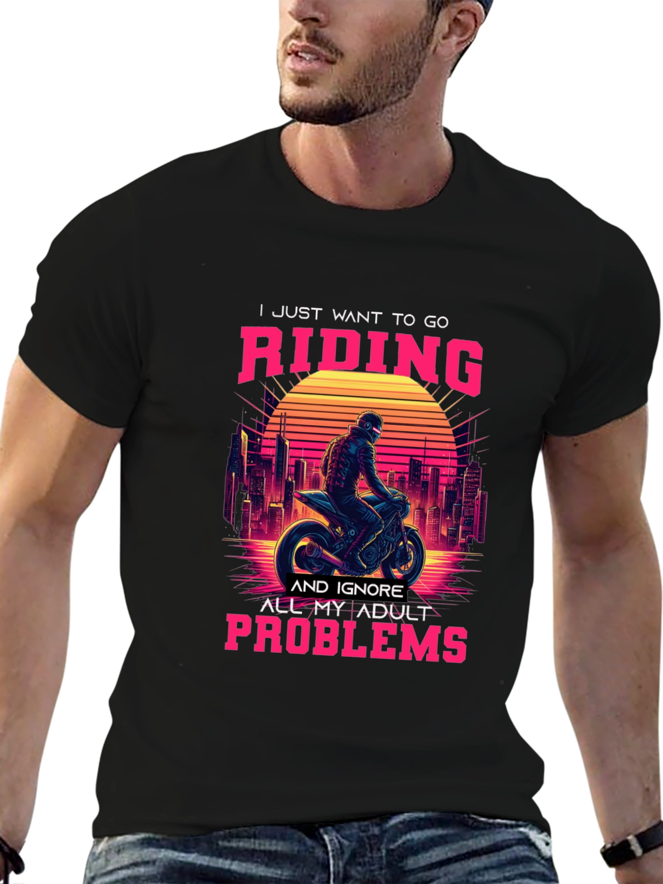 Ride Away Adulting T-Shirt