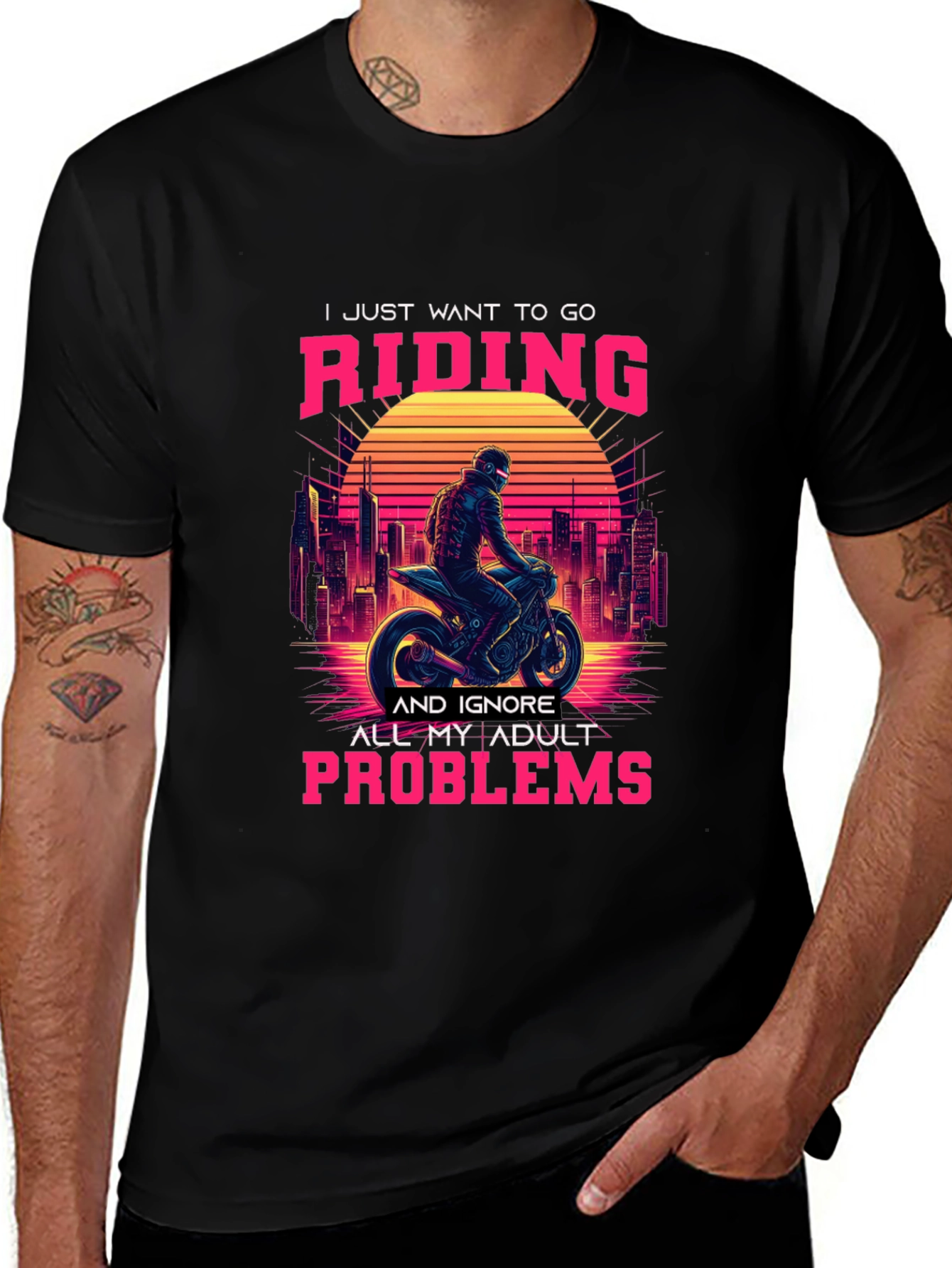 Ride Away Adulting T-Shirt