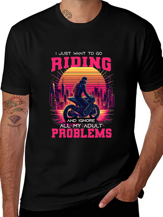 Ride Away Adulting T-Shirt