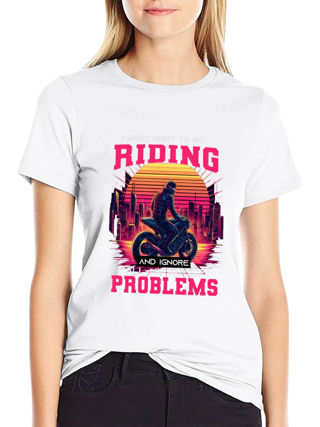 Ride Away Adulting T-Shirt