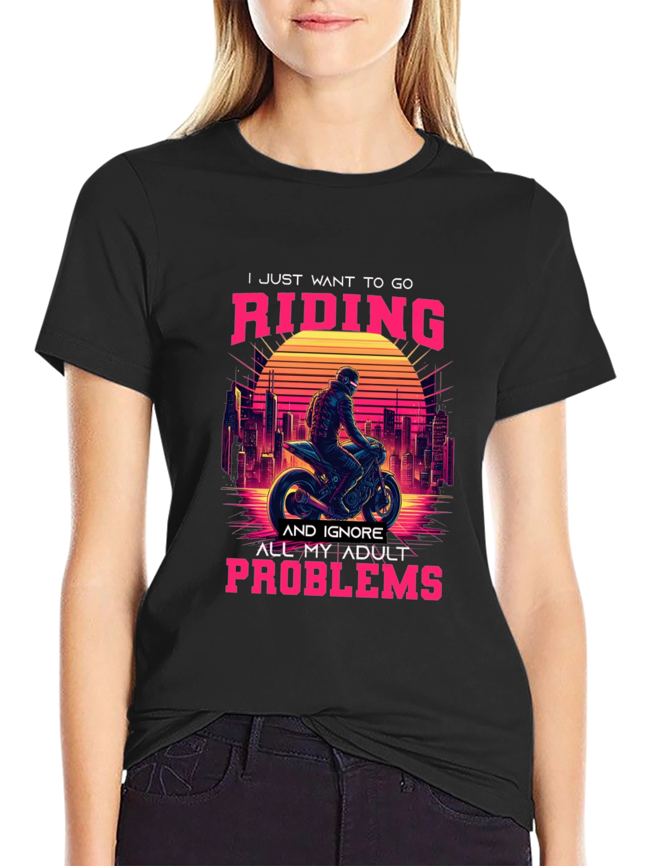 Ride Away Adulting T-Shirt