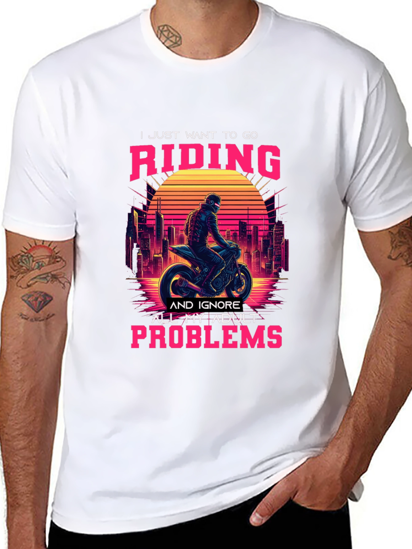 Ride Away Adulting T-Shirt