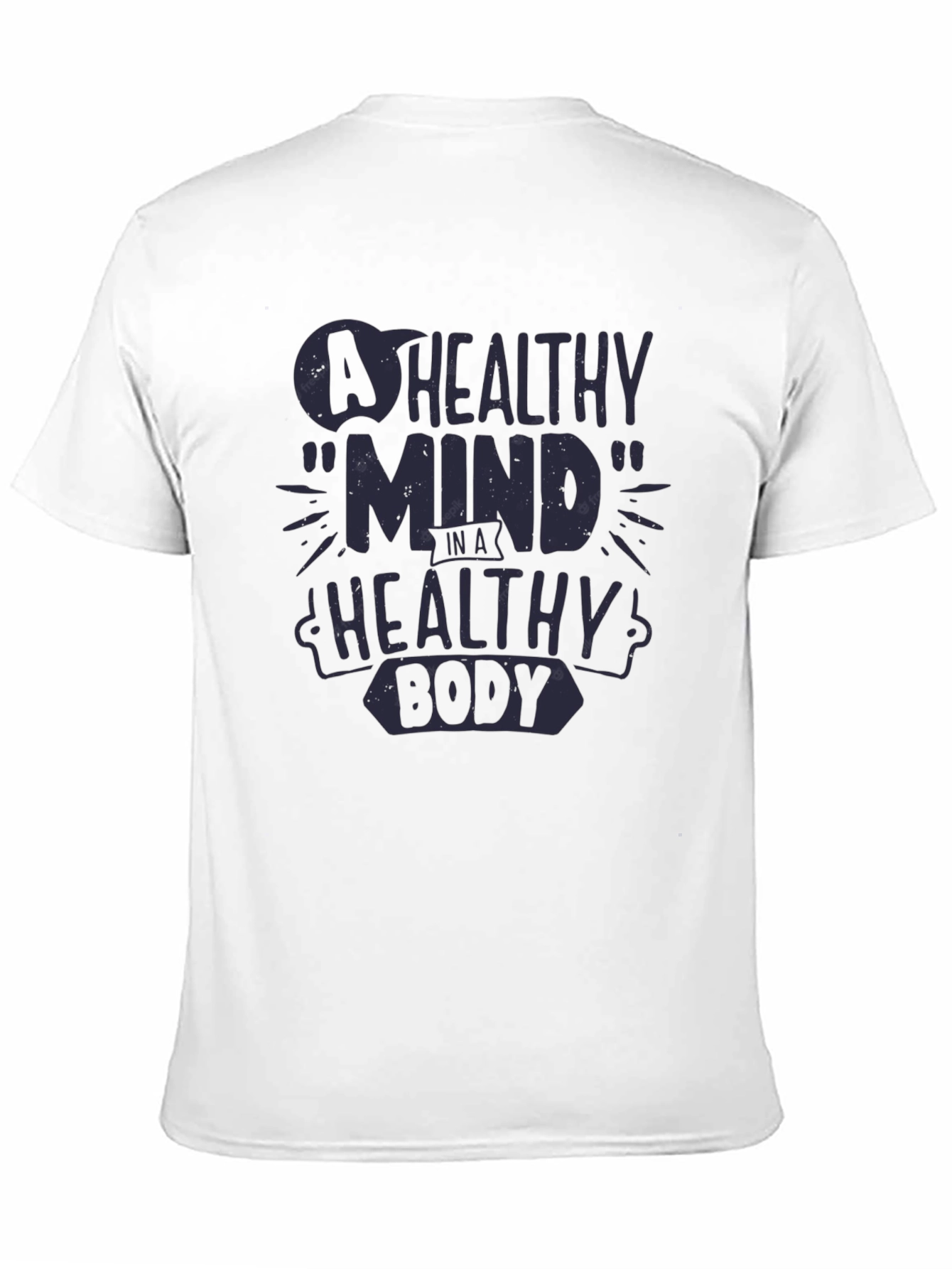 Healthy Mind Healthy Body Graphic Tee