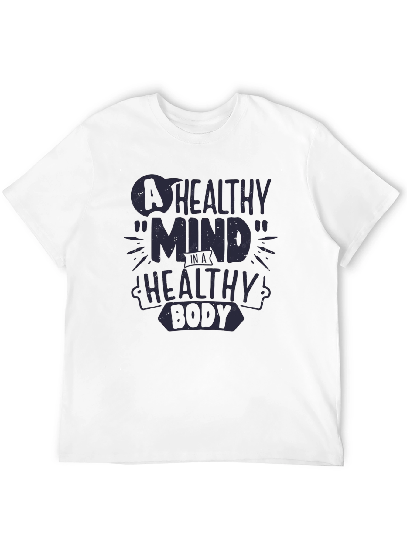 Healthy Mind Healthy Body Graphic Tee