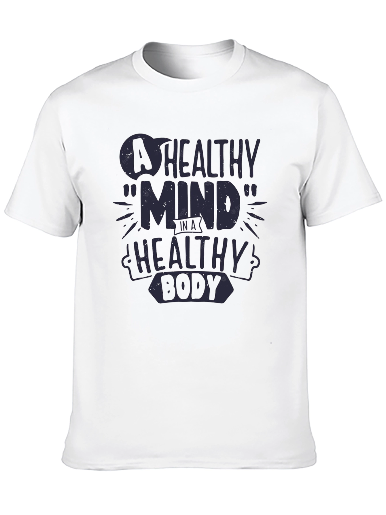 Healthy Mind Healthy Body Graphic Tee