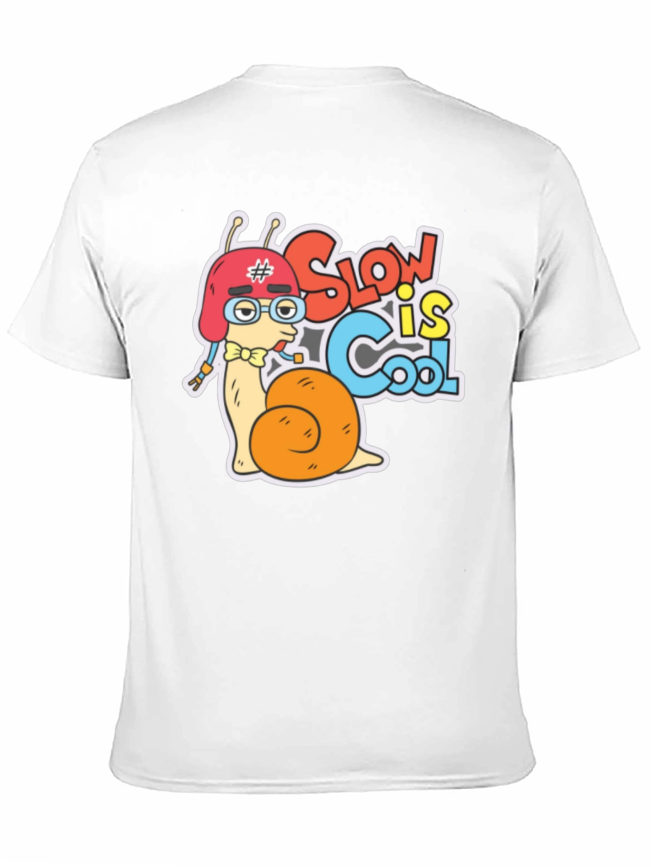 Funny Snail Slow is Cool Graphic T-Shirt