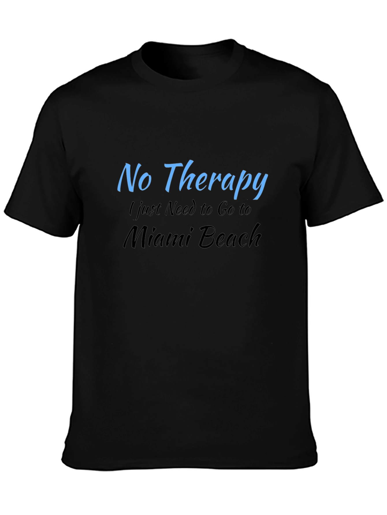Miami Beach Therapy T-Shirt | Soft Cotton Tee