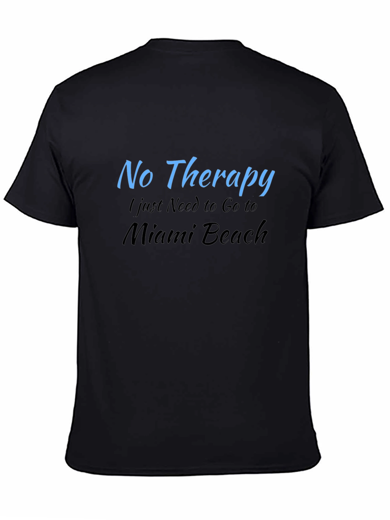 Miami Beach Therapy T-Shirt | Soft Cotton Tee