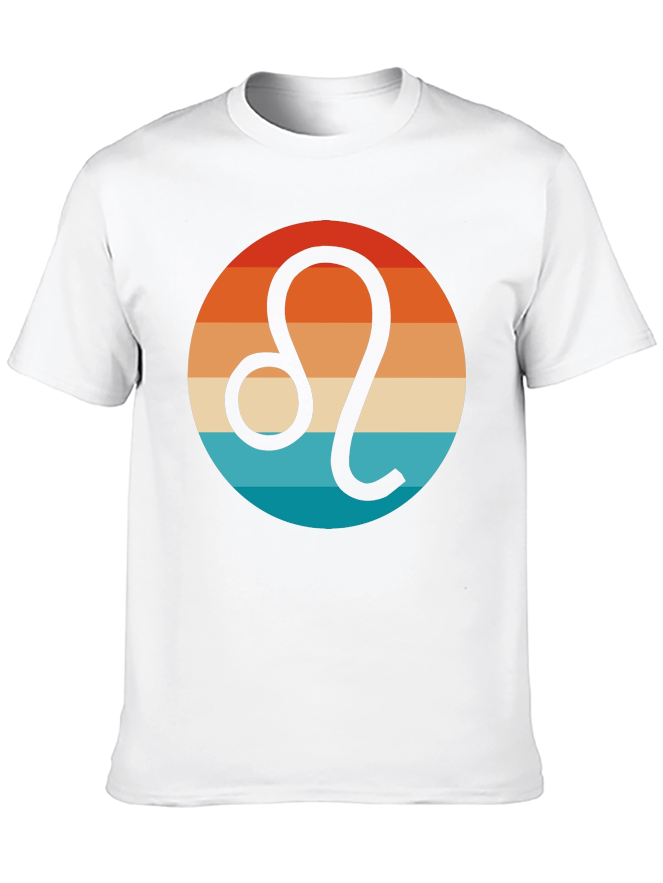 Retro Leo Zodiac T-Shirt - Stylish Astrology Tee