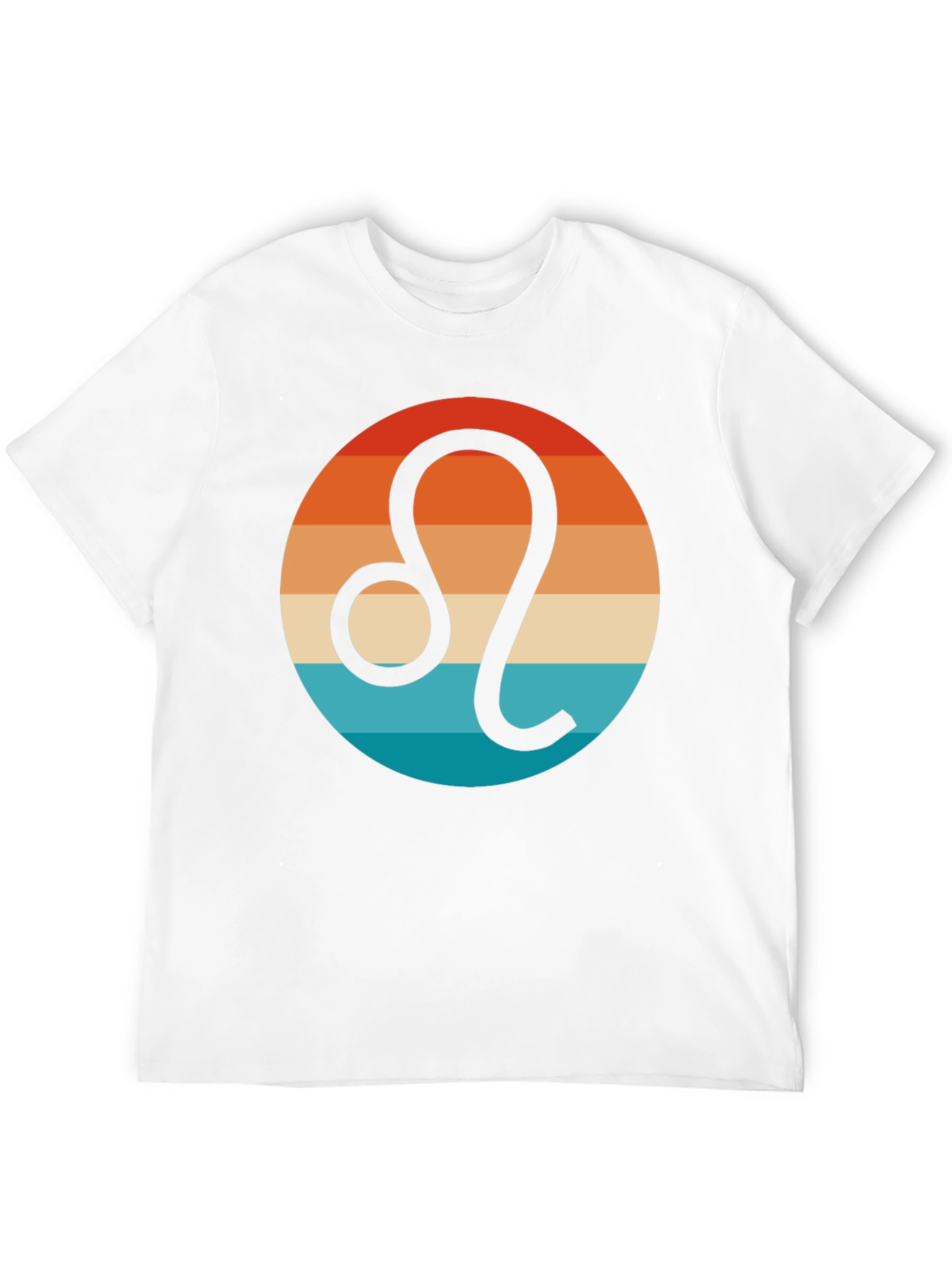 Retro Leo Zodiac T-Shirt - Stylish Astrology Tee