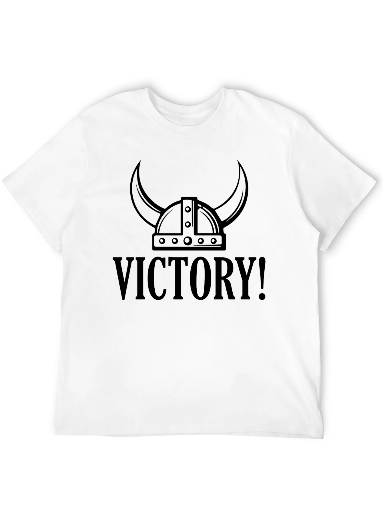 Victory Viking Helmet T-Shirt