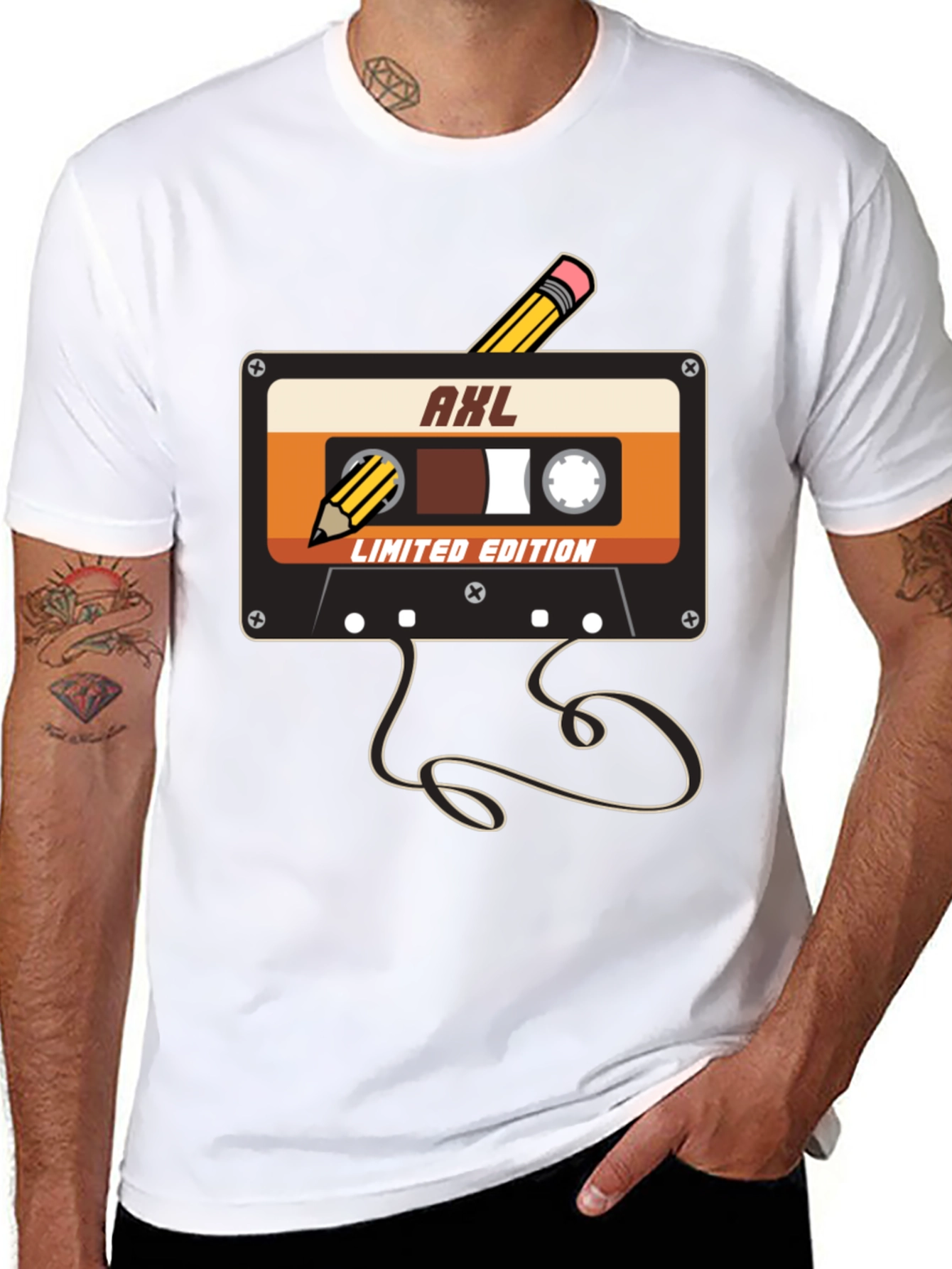 Retro AXL Cassette Tape Limited Edition T-Shirt