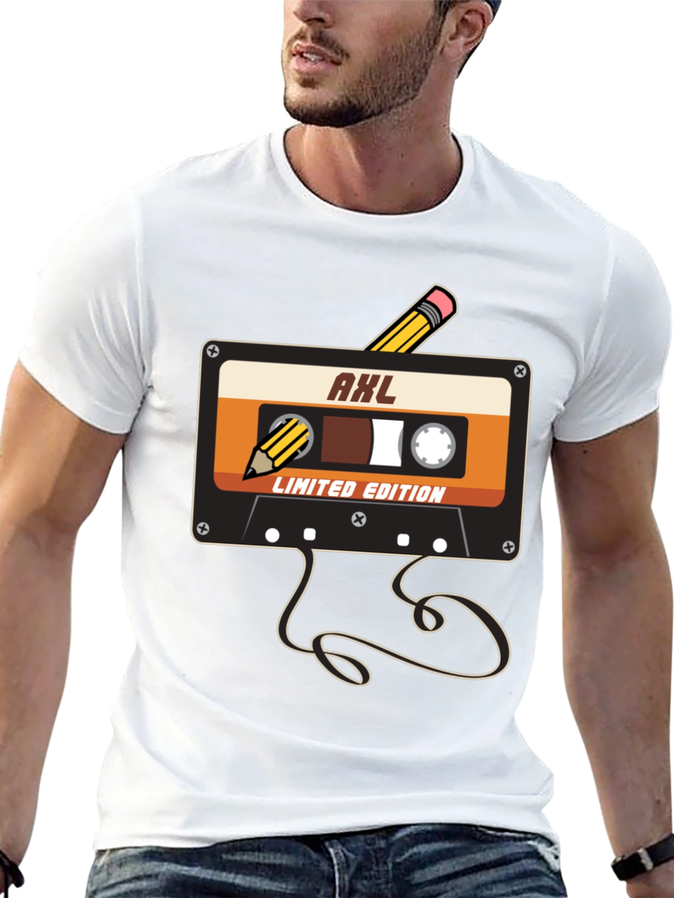 Retro AXL Cassette Tape Limited Edition T-Shirt