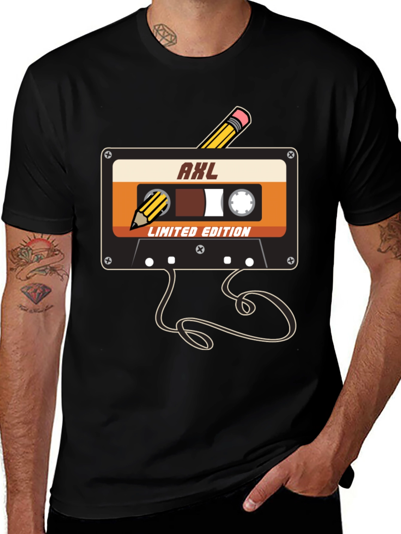 Retro AXL Cassette Tape Limited Edition T-Shirt