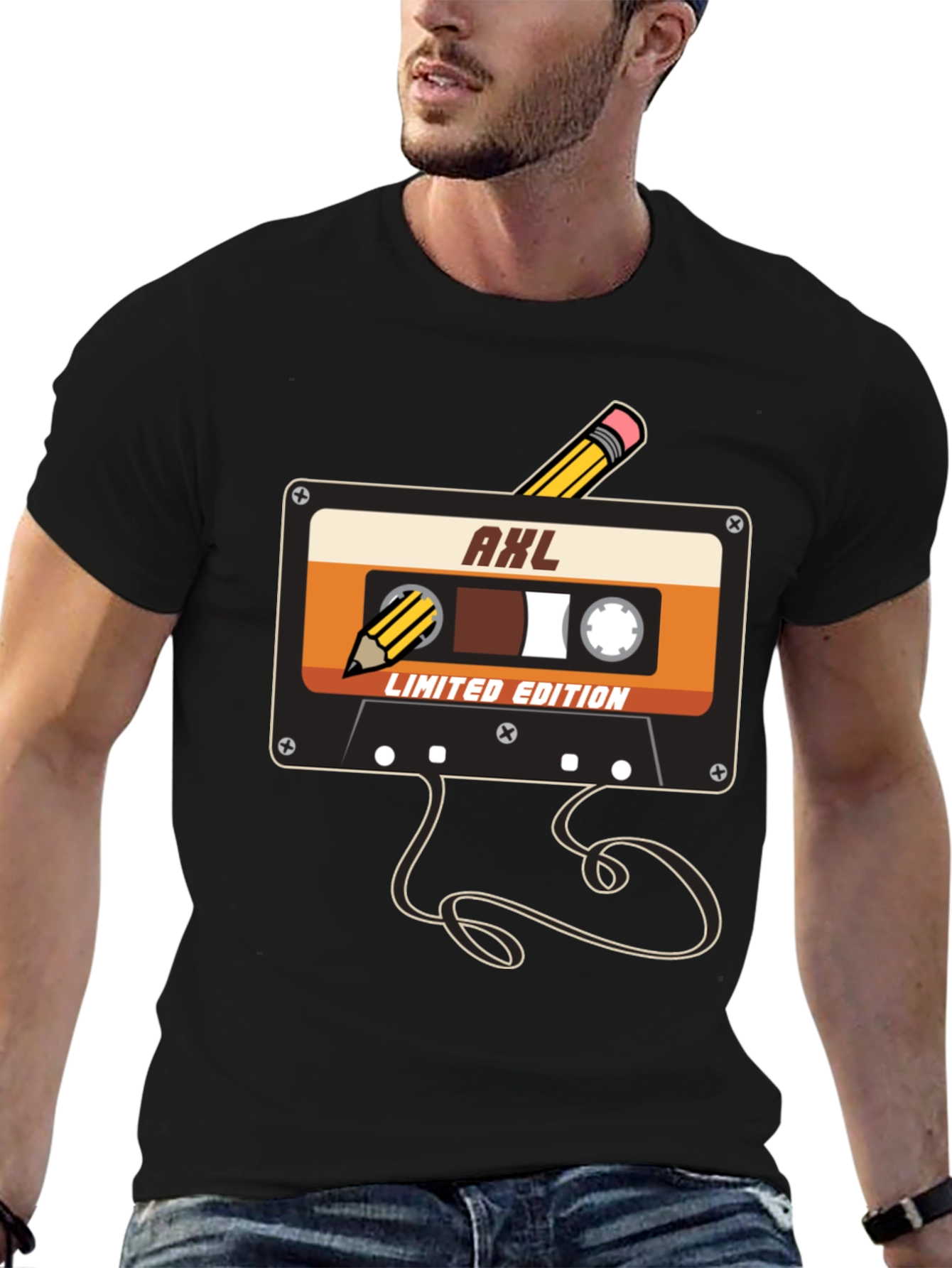 Retro AXL Cassette Tape Limited Edition T-Shirt