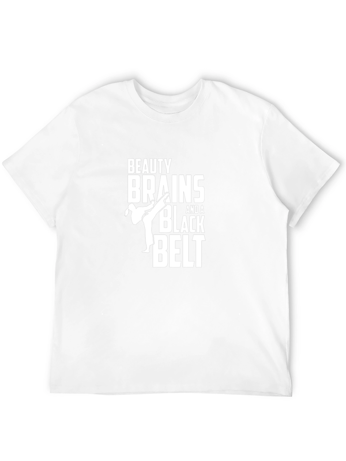 Beauty Brains and a Black Belt T-Shirt