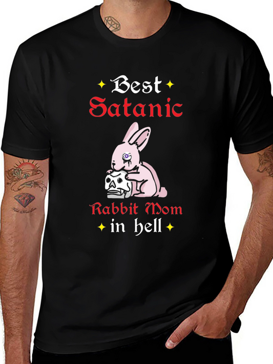 Best Satanic Rabbit Mom in Hell T-Shirt
